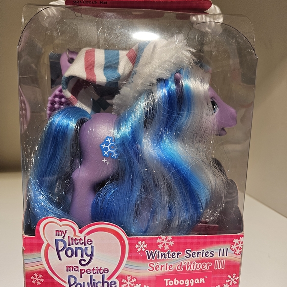 My Little Pony Winter Series III Toy - Purple and Blue - Picture 2 of 8